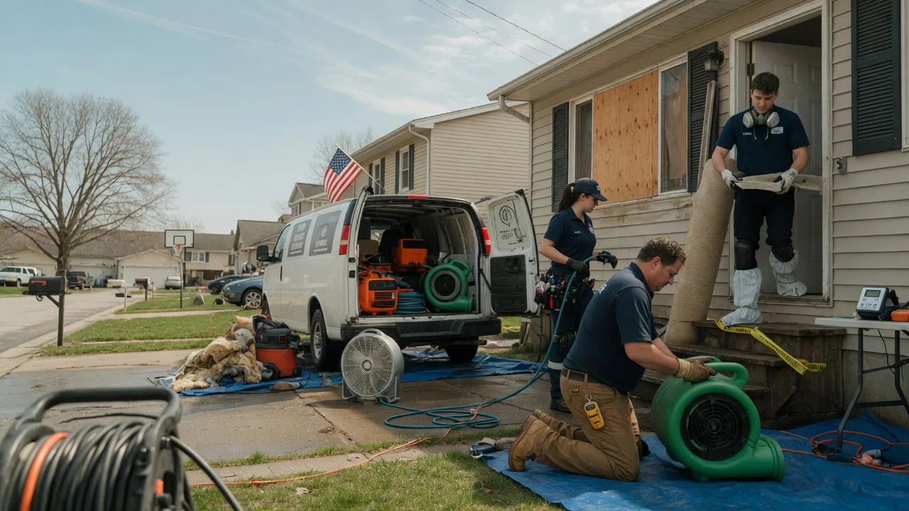 Water Damage Restoration in Belle Plaine, KS near me